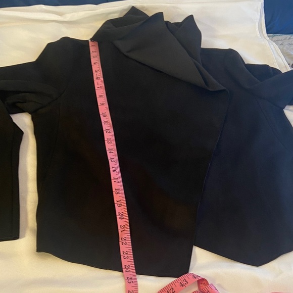 Anne Klein Black Asymmetrical Blazer - Picture 13 of 14
